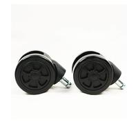 Roulettes de chaise de bureau et de bureau, 5 pièces/lot de 60mm, roulettes de grande couleur, type de roue de voiture(SJB920-420A)