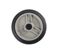 Roulettes de compresseur d'air pour compresseurs d'air de type courroie, roulettes pivotantes robustes de 20,3 cm avec verrouillage, amortissement des chocs silencieux, amélioration de la mobilité