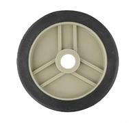 Roulettes de compresseur d'air pour compresseurs d'air de type courroie, roulettes pivotantes robustes de 20,3 cm avec verrouillage, amortissement des chocs silencieux, amélioration de la mobilité