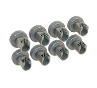 Roulettes de panier for lave-vaisselle, 8 pièces, compatibles avec AEG et Favorit, accessoires for lave-vaisselle