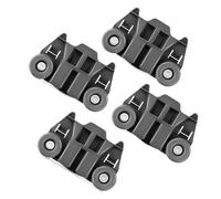 Roulettes De Panier Inférieur For Lave-vaisselle AC39-W10195417, For Kitchenaid, Whirlpool, Kenmore. Remplace Le Modèle PS11750057.