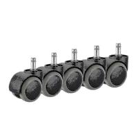 Roulettes de rechange pour chaise de bureau IKEA, lot de 5, 10 mm x 22 mm