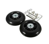 Roulettes de rechange pour valise avec vis pour valises - Accessoire de réparation flexible, N