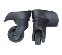 roulettes De Rechange, Roues De Chaise De Bureau, Une Paire/Ensemble Roues De Bagages De Rechange pour Valises Réparation De Valises De Voyage DIY