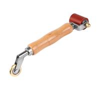 Roulettes en caoutchouc et en métal multi-usage en caoutchouc Outil de roulement rapide pour un soudage précis Poignée ergonomique en bois pour une utilisation quotidienne Ergonomique