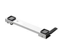 Roulettes en métal rouille à hauteur réglable, avec des dimensions de 50 × 81 cm, adaptées à diverses bases d'appareils ménagers, peuvent être déplacées à tout moment, et la couleur est blanche contre