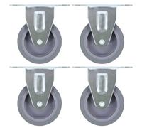 Roulettes fixes 4 pcs 75 mm