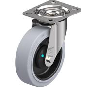 Roulettes fixes pour charges lourdes Modèle (général) Roulette 125 mm Blickle LEX-POEV 125KAD-SG (LEX-POEV 125KD-SG)