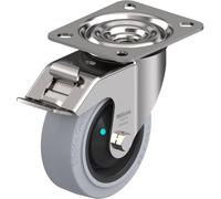 Roulettes fixes pour charges lourdes Modèle (général) Roulette Stop Fix 100 mm Blickle LEX-POEV 100KAD-FI-SG (LEX-POEV 100KD-FI-SG)