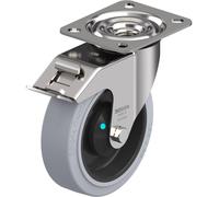 Roulettes fixes pour charges lourdes Modèle (général) Roulette Stop Fix 125 mm Blickle LEX-POEV 125KAD-FI-SG (LEX-POEV 125KD-FI-SG)