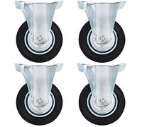 vidaXL 16 pcs Roulettes fixes 100 mm