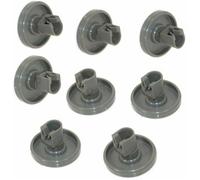 Roulettes Lave Vaisselle pour Panier Inférieur-Compatible avec Privileg,Faure,AEG,Electrolux,Zanussi.Jeu Complet de 8 Roues（40mm）