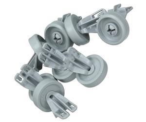ROULETTES PANIER INFERIEUR D36 M/M X 8 POUR LAVE VAISSELLE WHIRLPOOL - 481252888112
