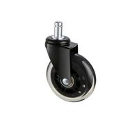 VEVOR Roulettes Pivotantes Lot de 5 Roulette Chaise Bureau de Remplacement 76,2 mm Roues Fauteuil Ordinateur Robustes pour Sols en Bois Dur et Moquette Capacité de Charge 59 kg