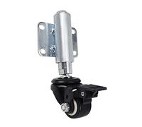 roulettes pivotantes à Frein Robustes, roulettes pivotantes à Ressort, roulettes pour Meubles, pour Portail, Meubles, Table, Chariot, Grande capacité de Charge de 50 kg (30 mm), capacité de