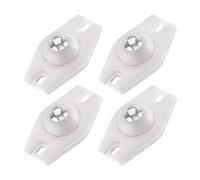 Roulettes Pivotantes Autocollantes - Petites Roues Pivotantes Avec Roulements À Billes Pour Surfaces Lisses, Roulettes À Coller Pour Une Mobilisation Facile Des Boîtes De Rangement, Pots De Fleurs Et