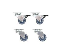 vidaXL Roulettes pivotantes doubles – 4 pcs – 50 mm