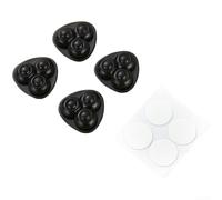 Roulettes pivotantes robustes à 3 billes de rechange pour meubles et boîtes de rangement, rotation fluide multidirectionnelle, design sonore, supporte une charge lourde (D)