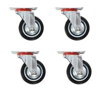 vidaXL Roulettes pivotantes 4 pcs 75 mm