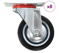 Roulettes Pivotantes Roues Support Chariot Déplacer Meuble Remplacement vidaXL