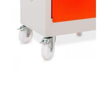 Roulettes pour armoire anti-feu batterie FMplus - Lot de 4 - CEMO - 11657