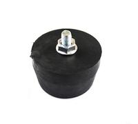 Roulettes pour compresseur d'air, pieds en caoutchouc pour compresseur d'air, roues mobiles de 1,6 cm, roue de rechange antichoc pour compresseurs d'air (coussinet de pied M8)