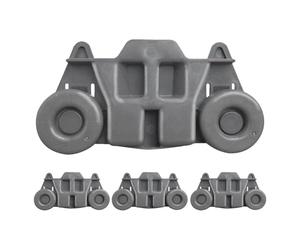 Roulettes pour grille inférieure de lave-vaisselle : rouleau pour plateau haute résistance, ensemble de rail coulissant, support de base solide | Accessoire de rechange pour machine de cuisine pour