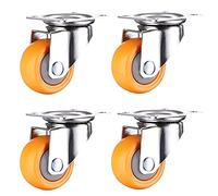 Roulettes pour meubles Roulettes en nylon de 25 mm, 3 types, lot 4, capacité charge 60 kg(B (4 Pcs))
