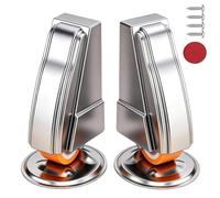 Roulettes pour porte coulissante vitrée Épaissies Robustes à Automatique | Kit de Remplacement de Galets pour Porte Coulissante en Verre Balcon Placard Chambre Salle de Bains Cuisine Garage