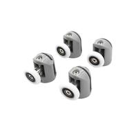 Roulettes pour salle de bain, Sliding Shower Door Rollers Pack Of 4-8 20-27mm Diameter(4pcs Upper,22MM 6MM)