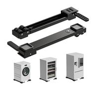 roulettes Robustes pour Appareils électroménagers, Patins Extensibles De 20 à 32 Pouces, Base Mobile Coulissante pour Lave-Linge, Sèche-Linge, Réfrigérateurs Et Meubles - Faciles à Déplacer,