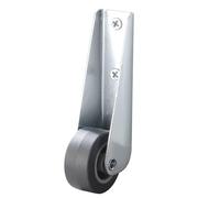 Roulettes Robustes - Roues Pivotantes Industrielles Avec Frein Silencieux | Accessoires De Chariot Mobilier Équipement Atelier | Roulette Métalliques Polyvalentes Pour Sols Durs Et Moquettes