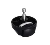 Roulettes Roue Avant, Compatible For Xiaomi, 1S 1C, Compatible For Roborock, S5 S50 S6 S60 S5Max S6Maxv Pièces De Roulette De Robot For Aspirateur Robot Pur(Black)