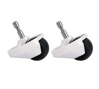Roulettes Roue Avant, Compatible For Xiaomi, 1S 1C, Compatible For Roborock, S5 S50 S6 S60 S5Max S6Maxv Pièces De Roue De Roulette De Robot For Aspirateur Robot Pur(2PCS white)