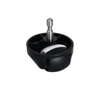 Roulettes Roue Avant, Compatible for Xiaomi, 1S 1C, Compatible for Roborock, S5 S50 S6 S60 S5Max S6Maxv Pur Robot Aspirateur Roulette Conduite(Black)