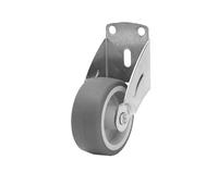 Roulettes universelles robustes for meubles - Roues silencieuses en caoutchouc souple for chaises/tables/canapés (1/3/5 pièces)(Gray,1PC)