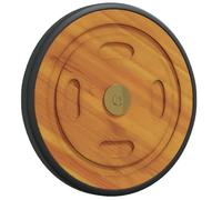 Rouleur de soleil Roues de rechange 2 pcs 20,5 cm Bois massif Acacia