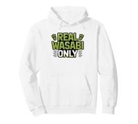 Rouleur De Sushi Maison Vrai Wasabi Frais Puriste du Sweat à Capuche
