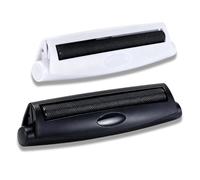 Rouleuse à Cigarette, 2 pièces, Rouleuse de Joint, Rouleuse De Cigarette Manuel Portable, Machine à Rouler Les Cigarettes Efficace Et Durable, tour conique pour tabac à rouler 110 mm