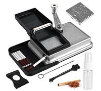 Rouleuse à Cigarette Portable, 8 mm Machine à tuber manuelle, Machine à Bourrer Avec boîte de rangement pour accessoires, Un entretien facile - Cadeau pour homme