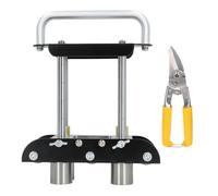 Rouleuse de Tôle Métallique, Plieuse Acier Aluminium Cuivre, Pliage 0-90 Degrés, Plis 13-130mm, Usinage Métaux - Précision & Poignée Confort, Réglage Facile, Pour Toitures et Travaux