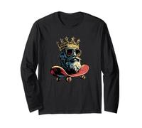 Roulez comme des rois avec le Skateboard King Manche Longue