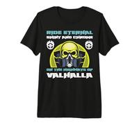 Roulez éternel Brillant et chromé sur autoroutes de Valhalla T-Shirt Haut de Gamme