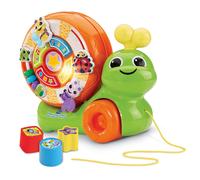 VTech – Jeu d'éveil Rouli-Escargot Maxi Découvertes – Jouet à tirer 2 en 1, trieur de formes