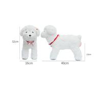 Rouloudun Silicone Simulation Jouet Chien Jouet mâle Pet Oestrus Vent Chien pour Chiens pour Petits Chiens Bulldog Teddy Accessoires, 25 cm à Bosse, Jouets Masculins pour Les Gros Sexe, accoupleme