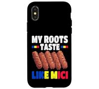 Roumanie Alimentation Mici Lover Roumain Coque pour iPhone X/XS