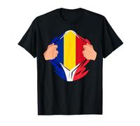 Roumanie C'est Dans Mon ADN Roumain Fier Romania In My DNA T-Shirt