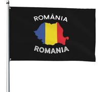 Roumanie Drapeau Jardin Drapeau Décoratif Imperméable Bannière Double Face Pour Vacances Pelouse Bureaux 3X5 Ft