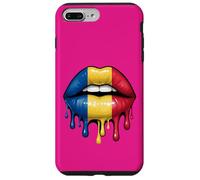 Roumanie Girl Lips Drip Coque pour iPhone 7 Plus/8 Plus