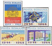 Roumanie mer.-no.: 2305-2308 (complète.Edition.) 1964 chute le fasciste gouvernement (Timbres pour les collectionneurs)